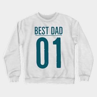 Father's day best dad Crewneck Sweatshirt